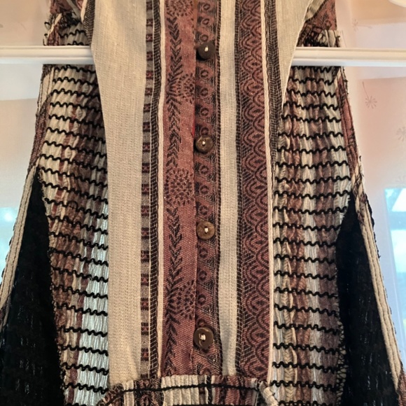 Simons Cotton/Linen Blend Midi Dress - Picture 2 of 6